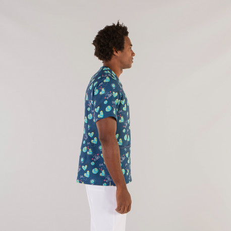 Unisex Recycled Microfiber Scrub Top...