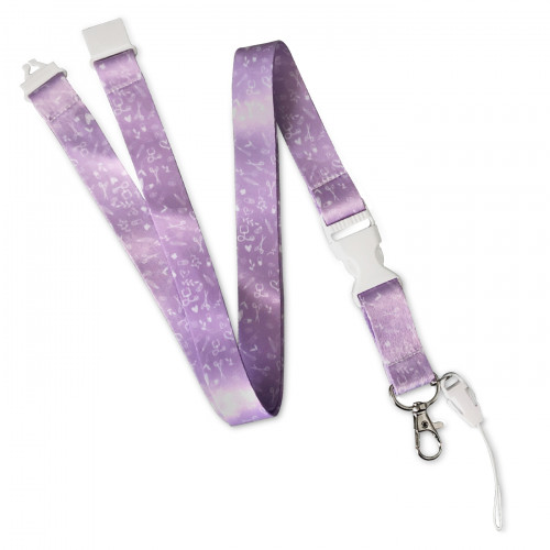 Multifunctional Nursing Lanyard Printed With Beautiful Characters