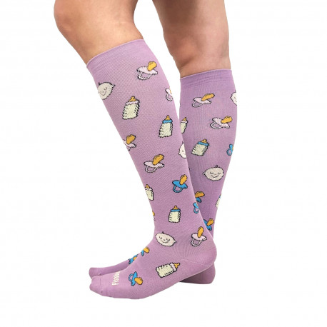 Printed Compression Socks -...