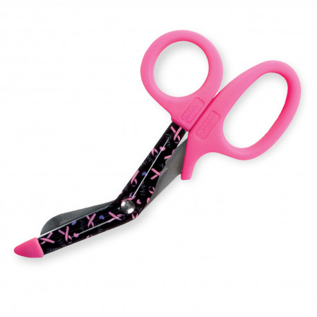 Printed Bandage Scissors - Pink Ribbons