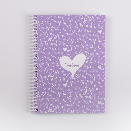 libreta Sweet lavanda