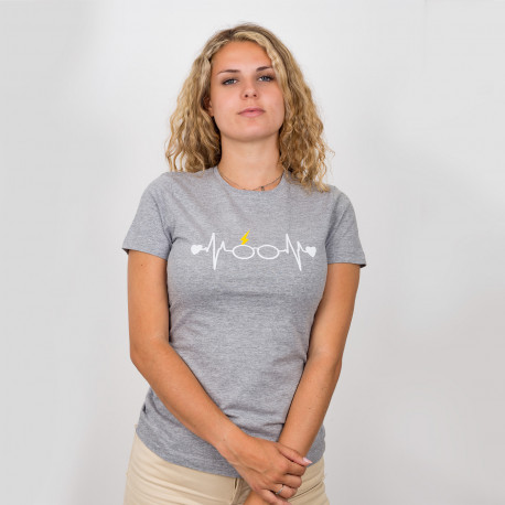 Woman's Grey T-shirt -...