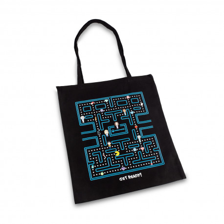 pacman tote bag