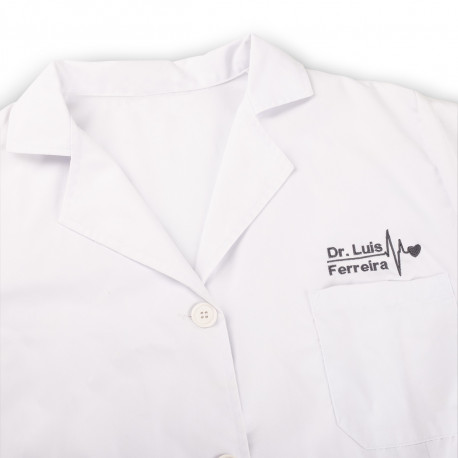 Unisex Lab Coat - White - Customisable