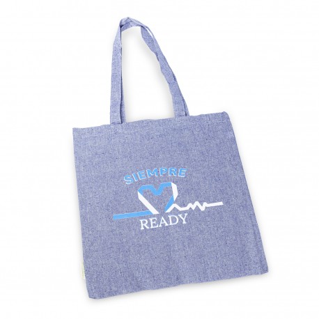 Blue nursing tote bag - Salusplay