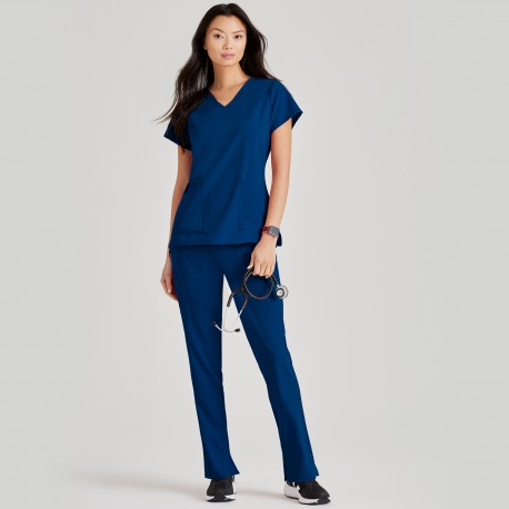 Women's V-Neck Scrub Top - Grey's...