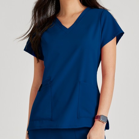 Women's V-Neck Scrub Top - Grey's...