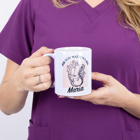 midwife baby mug