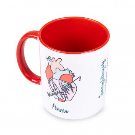 taza enfermera personalizable