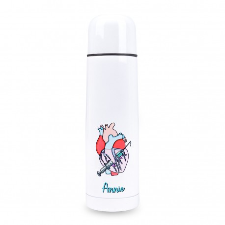 heart thermo bottle