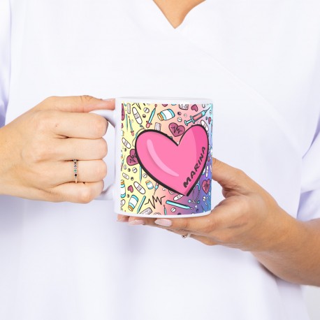 Customizable nursing printing mug -...