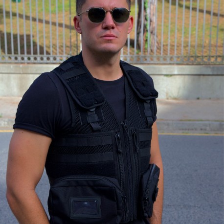 TES medical- tactical black vest