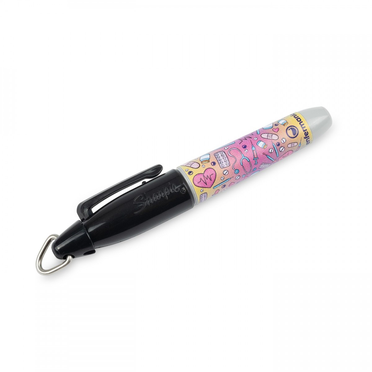 Sharpie mini permanent marker for nurses with Colorful printing