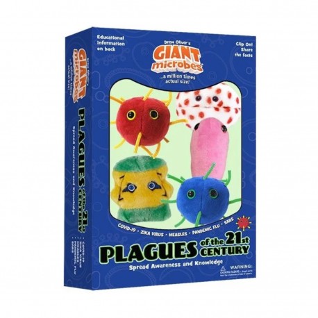 Caja peluches de plagas siglo XXI