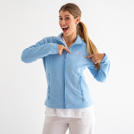 Chaqueta Polar mujer sweet blue...