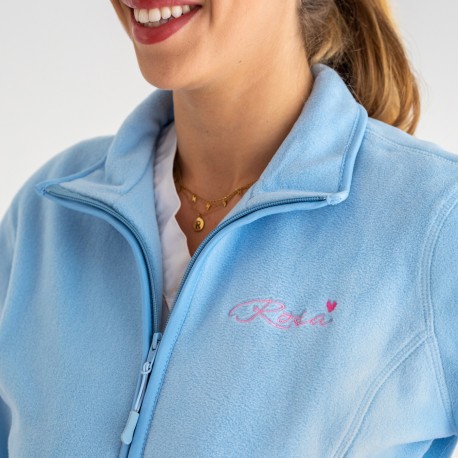 Chaqueta Polar mujer sweet blue...