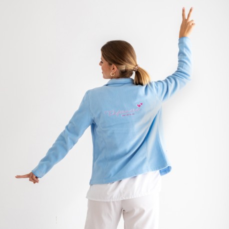 Chaqueta Polar mujer sweet blue...