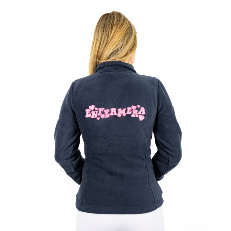 Woman Jacket Fleece - Navy...