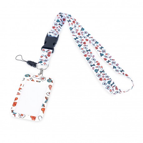 Lanyard with ID holder - nursing reasons