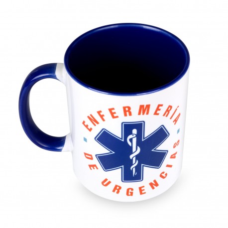 Blue ceramic mug - Emergency Nursing