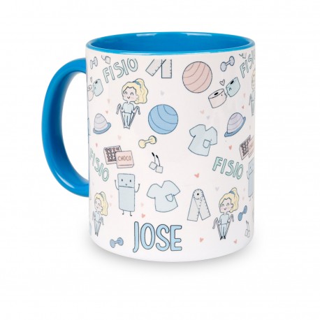 Classic blue mug - Physio pastel colors