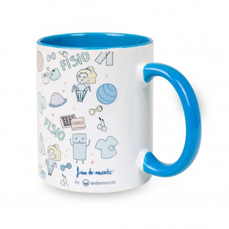 Classic blue mug - Physio pastel colors