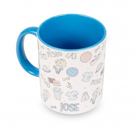 Classic blue mug - Physio pastel colors