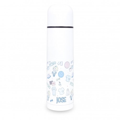 Thermo bottle - Fisio pastel colors