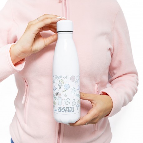 botella estampada fisio