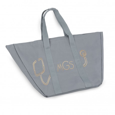 tote personalizable con iniciales