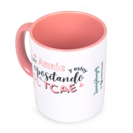 Classic Pink Mug - Opositando a TCAE...