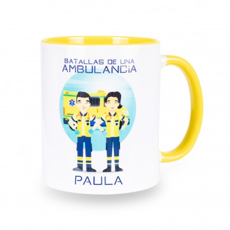 taza batallas de una ambulancia