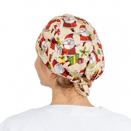 gorro enfermera papa noel