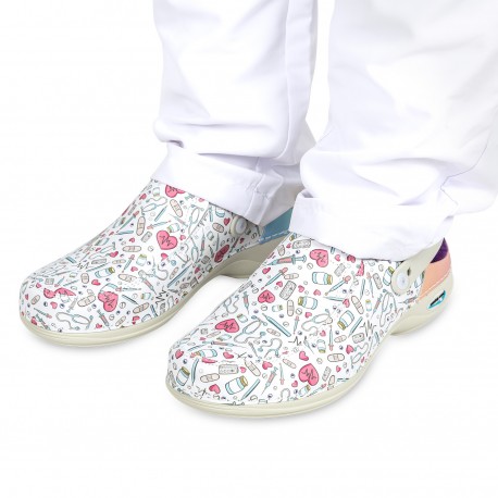 Leather Washable Clog  Wash'Go -...