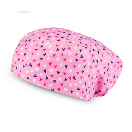 Long Hair Surgical Cap - strawberry...