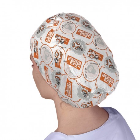 Long Hair Surgical Cap - BB-8