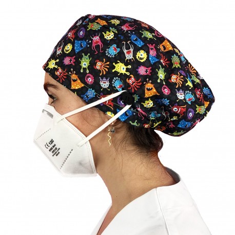 Long Hair Surgical Cap with...