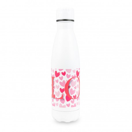 Personalizable Thermo Bottle - Hearts