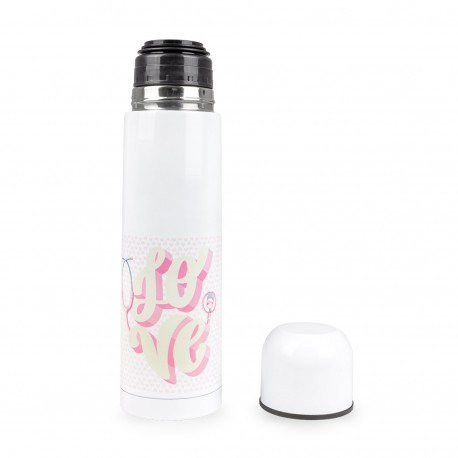 Stainless Steel Thermos - Love