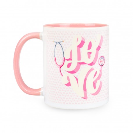 Classic Pink Mug - Love