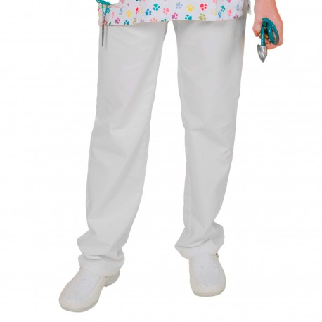 Microfiber Trousers - White