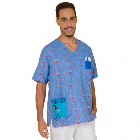 Unisex Microfiber Scrub Top...