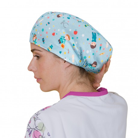 Long Hair Surgical Cap -...