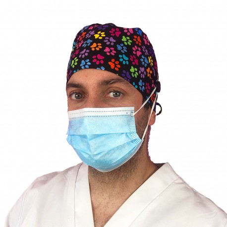 Short Hair Surgical Cap with buttons...