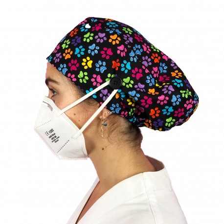 Long Hair Surgical Cap with...