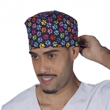 gorro pelo corto para quirófano