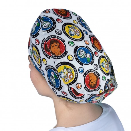 Long Hair Surgical Cap - Rebel cast