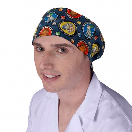 Short hair surgical cap - Marine...