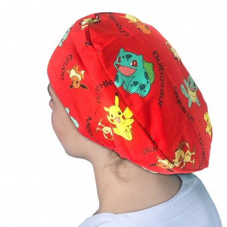 gorro pelo largo para hospital estampado