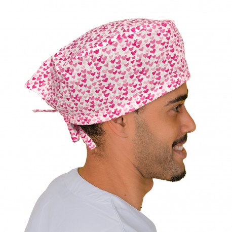 gorro pelo corto para hospital